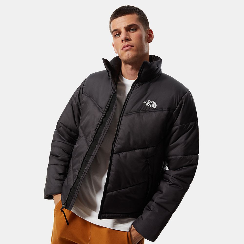 The North Face Puffer Jacket Mens Australia - The North Face Saikuru Black (ZGP-432795)